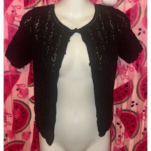 🖤 Sezane Open-Front Knit Cardigan